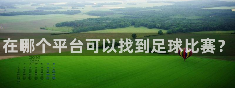 在哪个平台可以找到足球比赛？